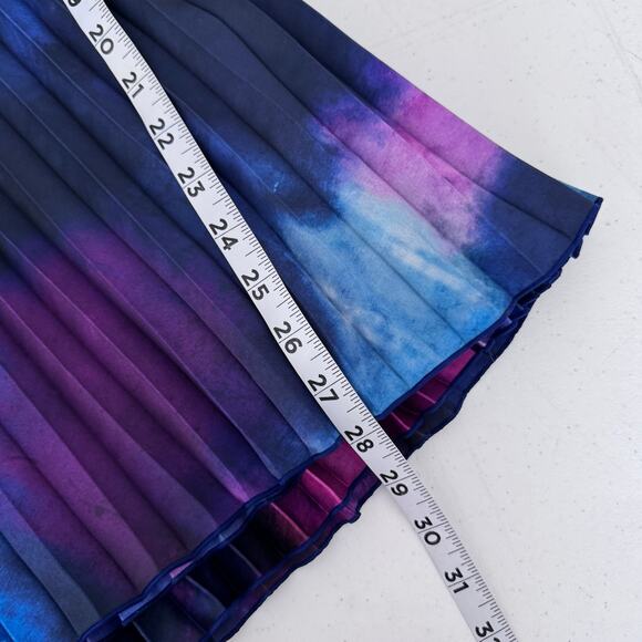 L'IDEE Bisous Pleated High Waisted Trouser Pants Women's 14‎ Galaxy Artsy Unique - Picture 15 of 15